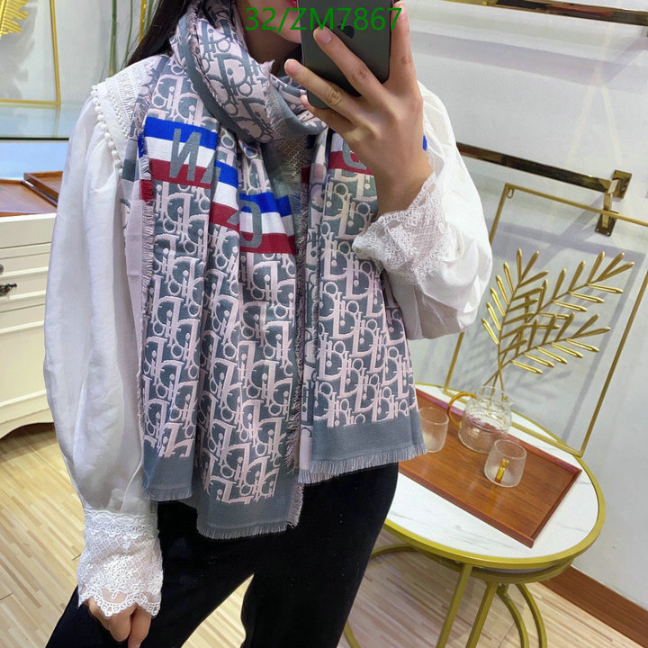 Scarf-Dior, Code: ZM7867,$: 32USD