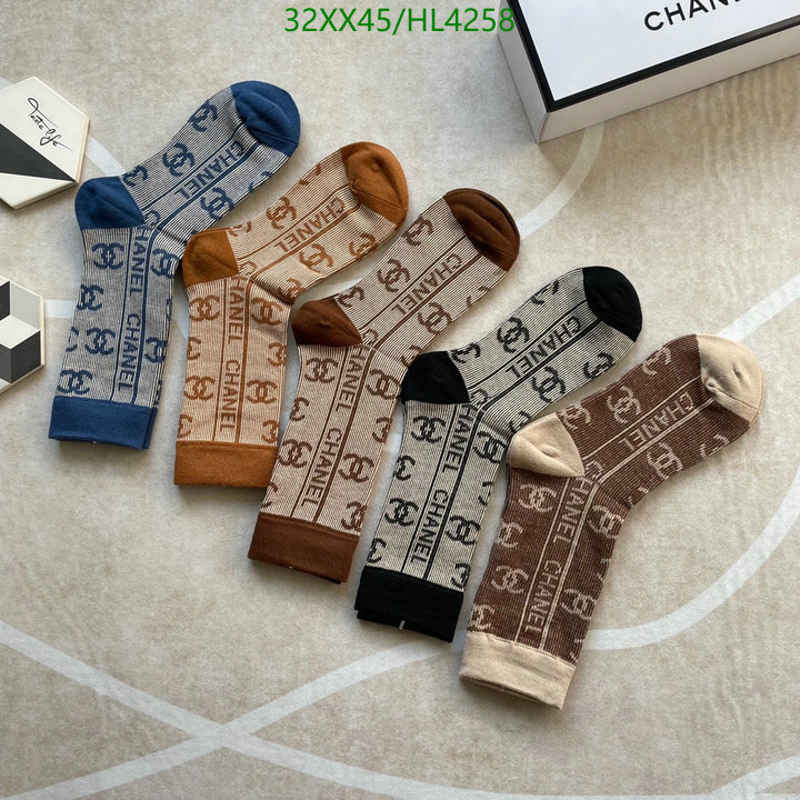 Sock-Chanel,Code: HL4258,$: 32USD