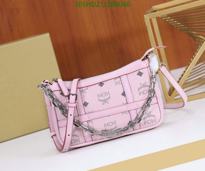 MCM Bag-(Mirror)-Diagonal-,Code: ZB8046,$: 105USD