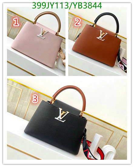 LV Bags-(Mirror)-Handbag-,Code: YB3844,$: 399USD