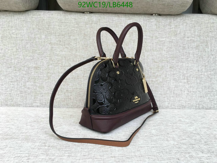 Coach Bag-(4A)-Handbag-,Code: LB6448,$: 92USD