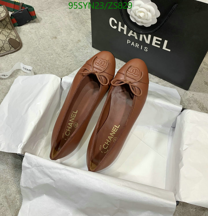 Chanel-Ballet Shoes,Code: ZS829,$: 95USD