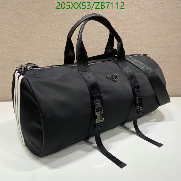 Prada Bag-(Mirror)-Handbag-,Code: ZB7112,$: 199USD