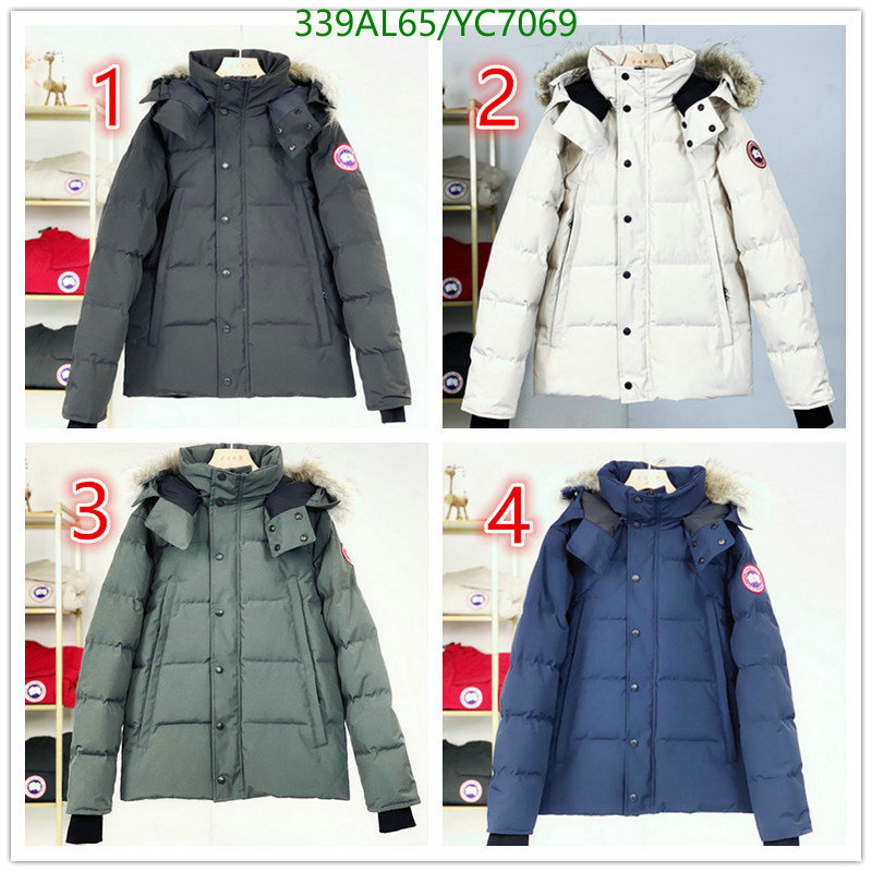 Down jacket Men-Canada Goose, Code: YC7069,$: 339USD