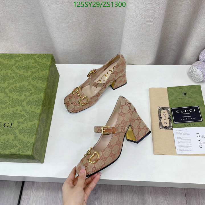 Women Shoes-Gucci, Code: ZS1300,$: 125USD