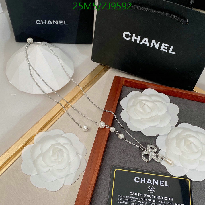 Jewelry-Chanel,Code: ZJ9592,$: 25USD