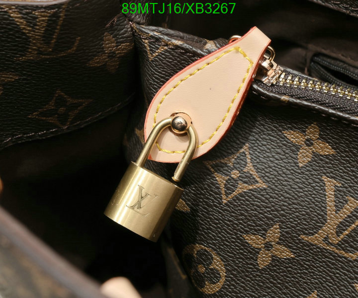 LV Bags-(4A)-Handbag Collection-,Code: XB3267,$: 89USD