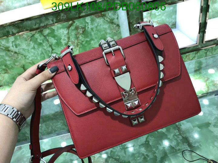 Prada Bag-(Mirror)-Handbag-,Code: PDB060806,$: 309USD