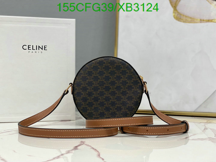 Celine Bag-(Mirror)-Diagonal-,Code: XB3124,$: 155USD