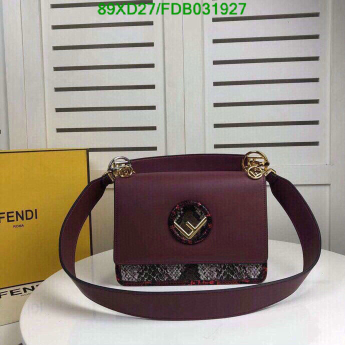 Fendi Bag-(4A)-Diagonal-,Code: FDB031927,$:99USD