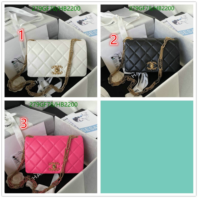 Chanel Bags -(Mirror)-Diagonal-,Code: HB2200,$: 279USD