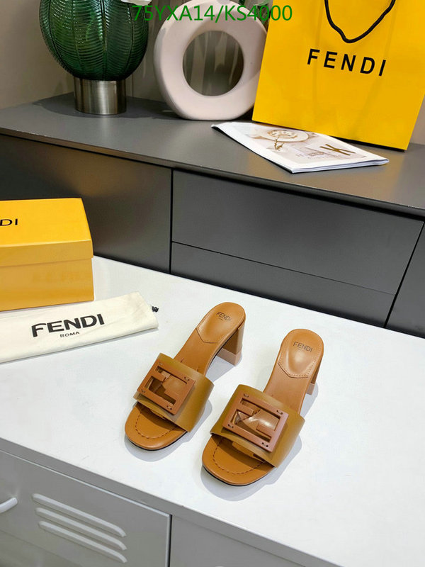 Women Shoes-Fendi, Code: KS4000,$: 75USD