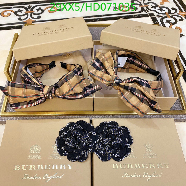 Headband-Burberry, Code: HD071035,$: 29USD