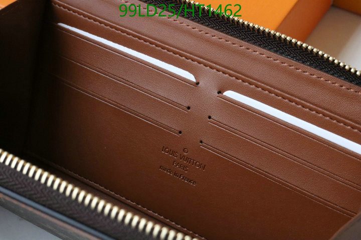 LV Bags-(Mirror)-Wallet-,Code: HT1462,$: 65USD