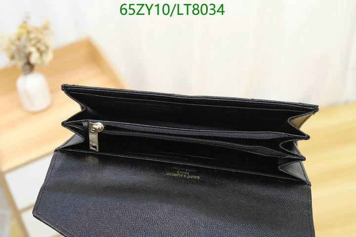 YSL Bag-(4A)-Wallet-,Code: LT8034,$: 65USD