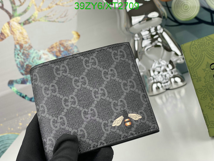 Gucci Bag-(4A)-Wallet-,Code: XT2709,$: 39USD