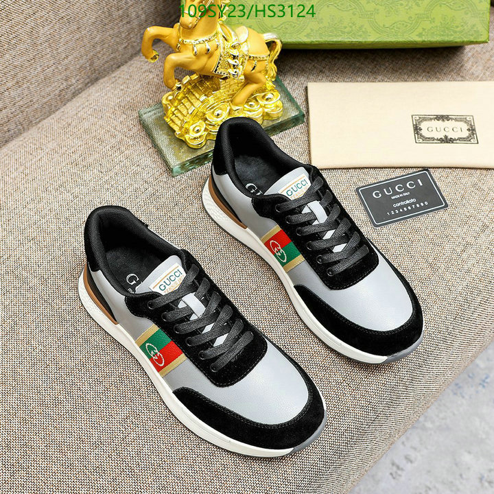 Men shoes-Gucci, Code: HS3124,$: 109USD