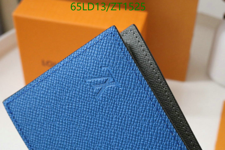 LV Bags-(Mirror)-Wallet-,Code: ZT1525,$: 65USD