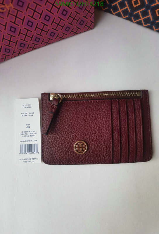 Tory Burch Bag-(Mirror)-Wallet-,Code: HT4218,$: 59USD