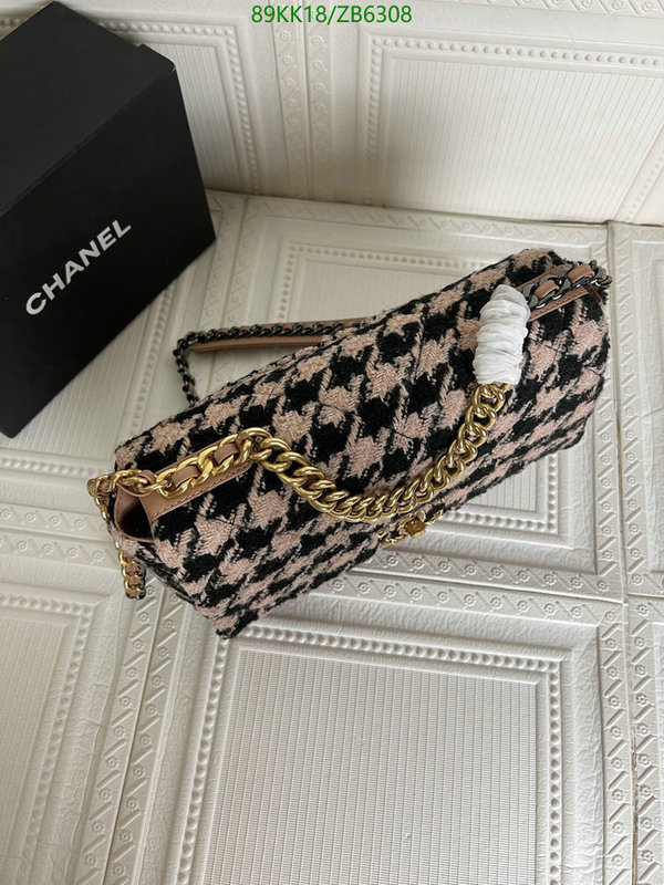 Chanel Bags ( 4A )-Diagonal-,Code: ZB6308,$: 89USD