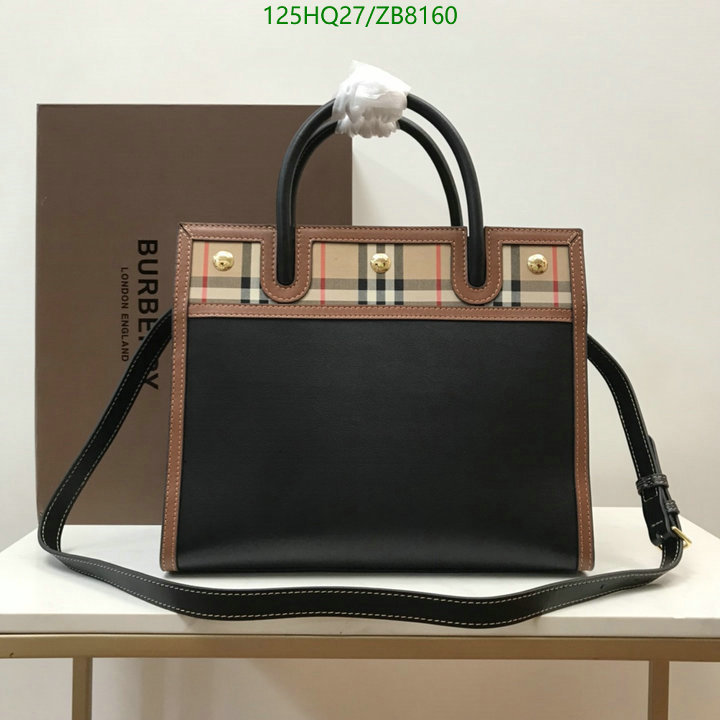 Burberry Bag-(4A)-Handbag-,Code: ZB8160,$: 125USD