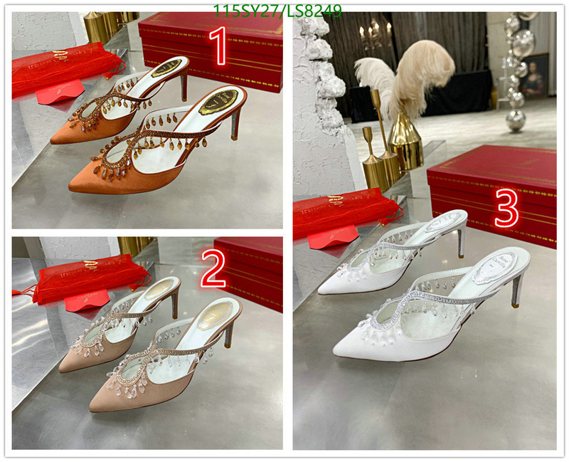 Women Shoes-Rene Caovilla, Code: LS8249,