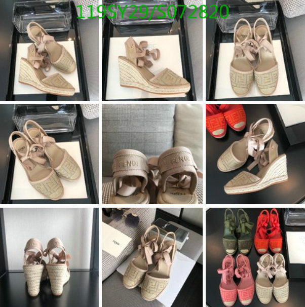 Women Shoes-Fendi, Code:S072820,$: 119USD