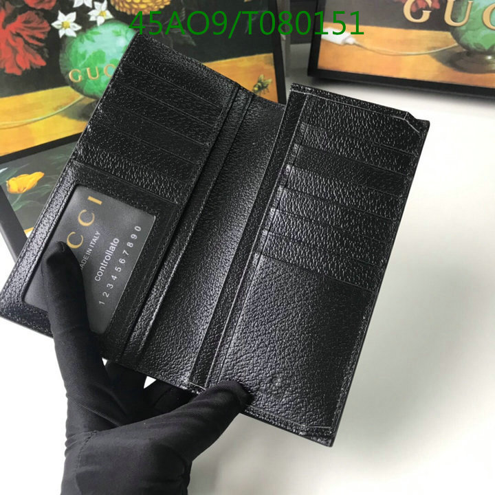 Gucci Bag-(4A)-Wallet-,Code: T080151,$:49USD