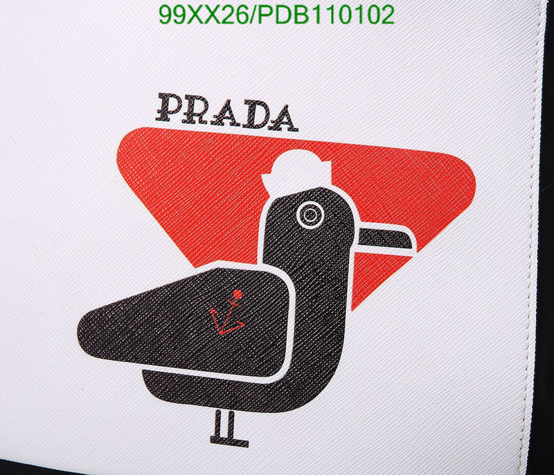 Prada Bag-(Mirror)-Backpack-,Code: PDB110102,$:95USD