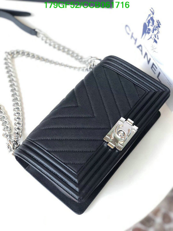 Chanel Bags -(Mirror)-Le Boy,Code: CCB061716,$: 179USD