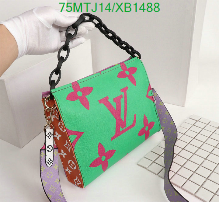 LV Bags-(4A)-Pochette MTis Bag-Twist-,Code: XB1488,$: 75USD