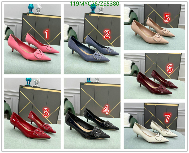 Women Shoes-Valentino, Code: ZS5380,$: 119USD