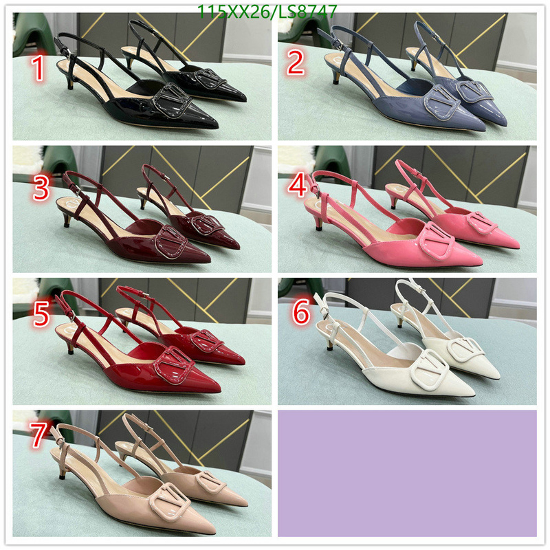 Women Shoes-Valentino, Code: LS8747,$: 115USD