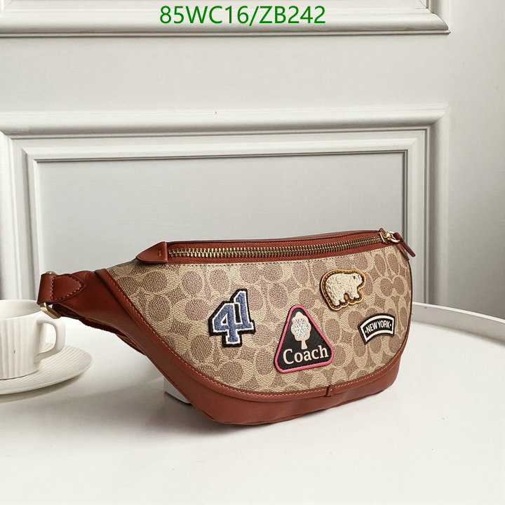 Coach Bag-(4A)-Belt Bag-Chest Bag--,Code: ZB242,$: 85USD