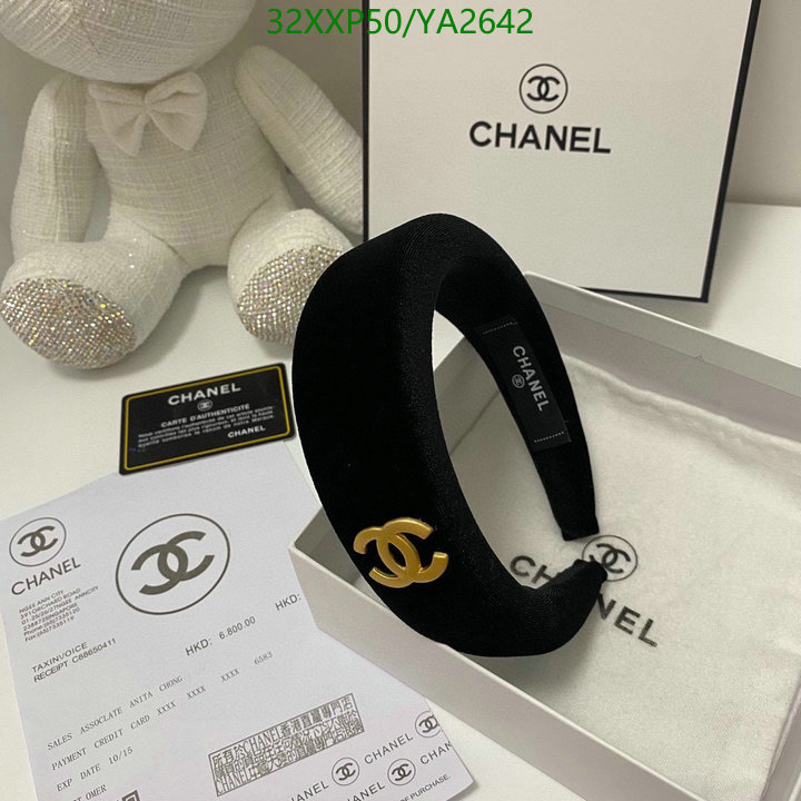 Headband-Chanel, Code: YA2642,$: 32USD