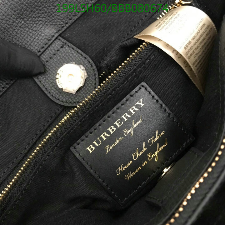 Burberry Bag-(Mirror)-Handbag-,Code: BBB080674,$:199USD