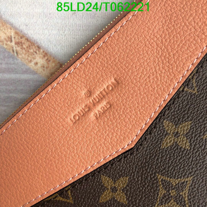 LV Bags-(Mirror)-Wallet-,Code: T062221,$: 85USD