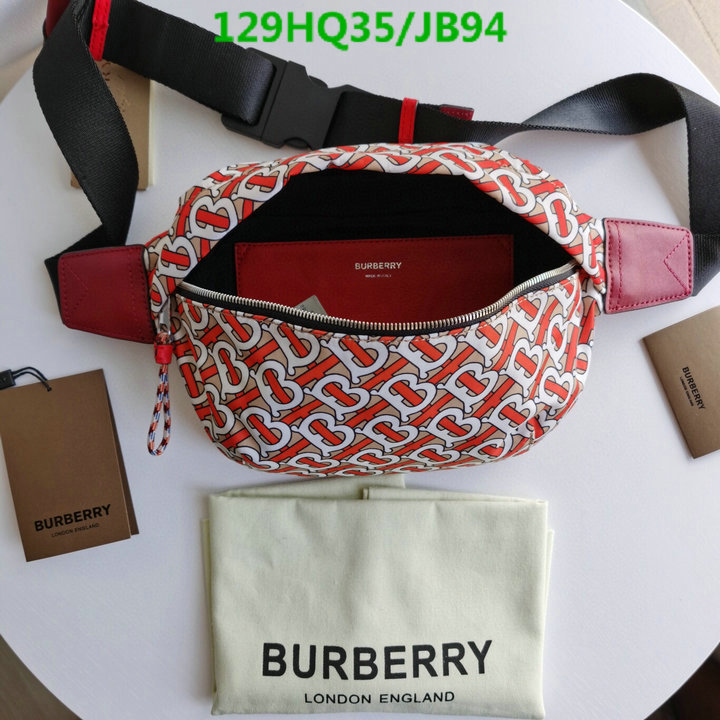 Burberry Bag-(Mirror)-Belt Bag-Chest Bag--,Code: JB94,$: 129USD