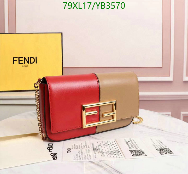 Fendi Bag-(4A)-Baguette-,Code: YB3570,$: 79USD