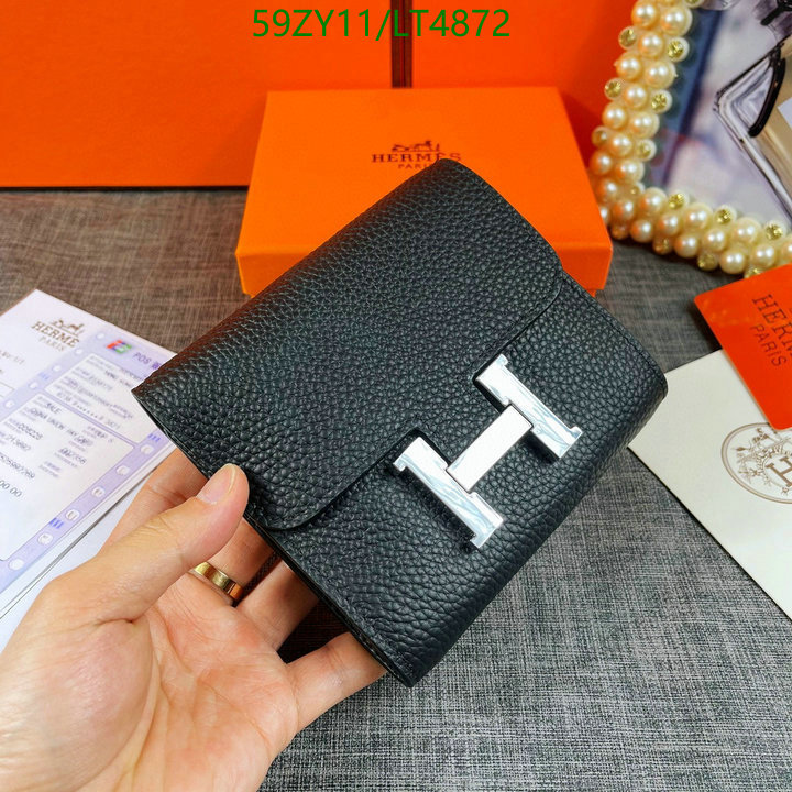 Hermes Bag-(4A)-Wallet-,Code: LT4872,$: 59USD