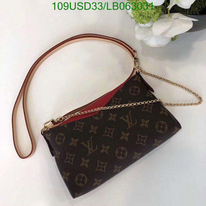 LV Bags-(Mirror)-Pochette MTis-Twist-,Code: LB063031,$: 109USD