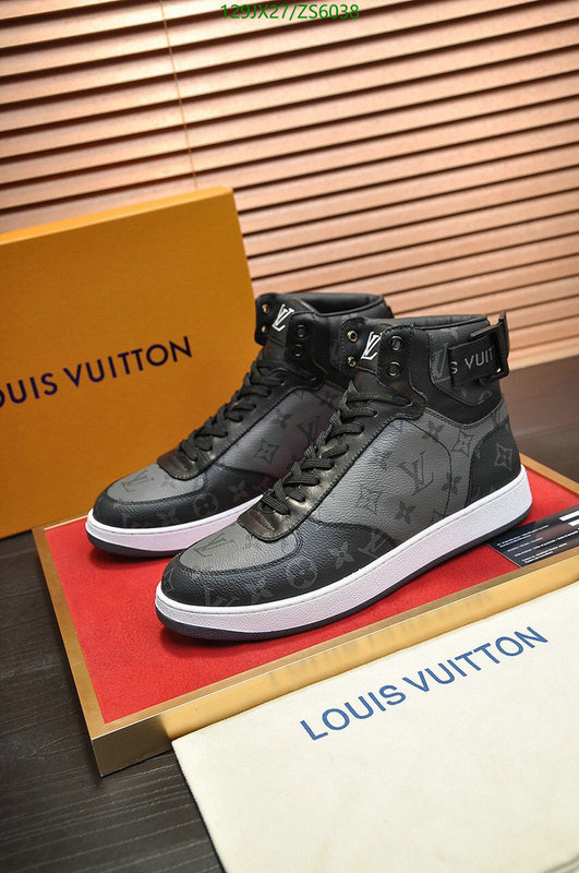 Men shoes-LV, Code: ZS6038,$: 129USD