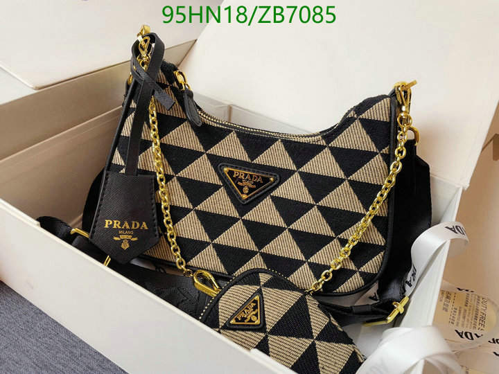 Prada Bag-(4A)-Re-Edition 2005,Code: ZB7085,$: 95USD