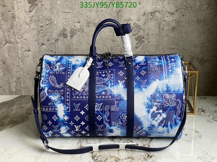 LV Bags-(Mirror)-Keepall BandouliRe 45-50-,Code: YB5720,$: 335USD