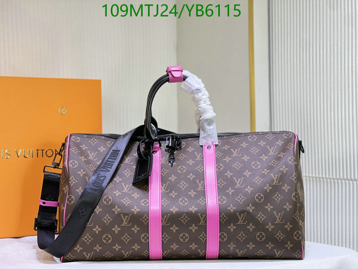 LV Bags-(4A)-Keepall BandouliRe 45-50-,Code: YB6115,$: 109USD