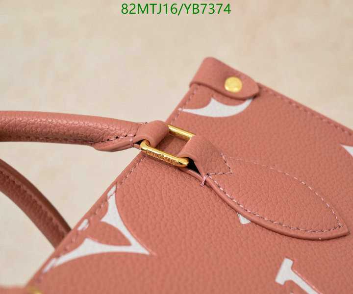 LV Bags-(4A)-Handbag Collection-,Code: YB7374,$: 82USD