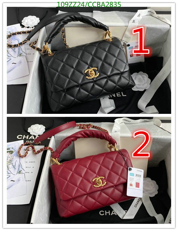 Chanel Bags ( 4A )-Diagonal-,Code: CCBA2835,$: 109USD