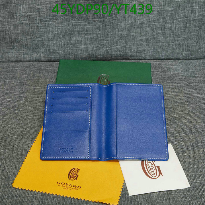 Goyard Bag-(Mirror)-Wallet-,Code: YT439,$: 45USD