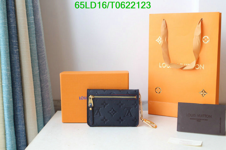 LV Bags-(Mirror)-Wallet-,Code: T0622123,$: 65USD