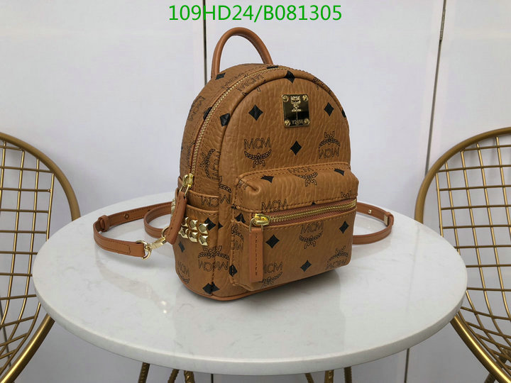 MCM Bag-(Mirror)-Backpack-,Code: B081305,$: 109USD